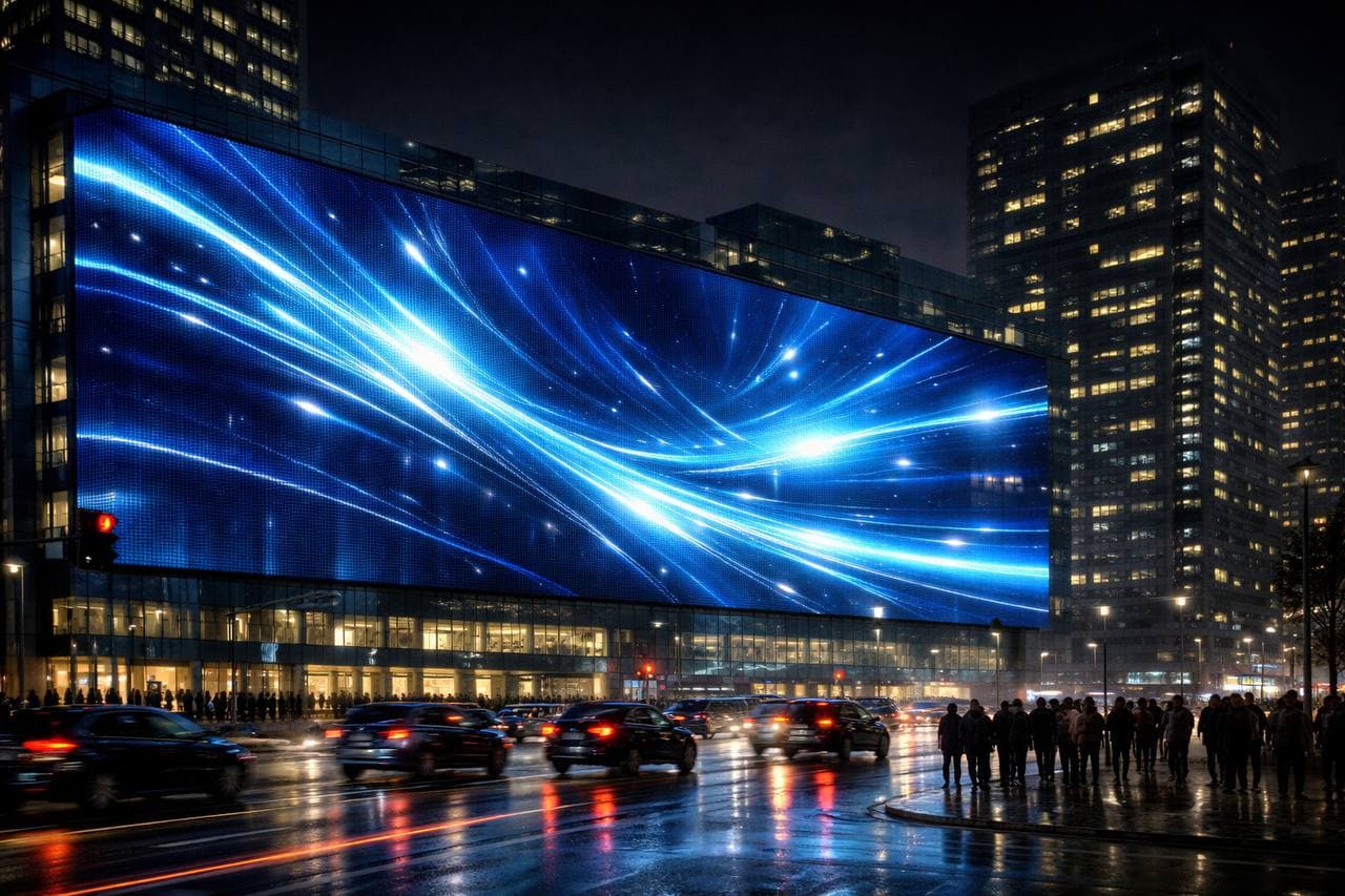 Рекламные фасады и билборды